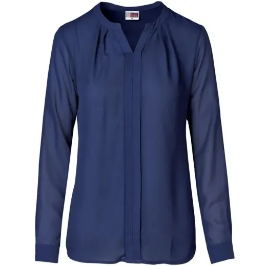 Ladies Long Sleeve Zenobia Navy